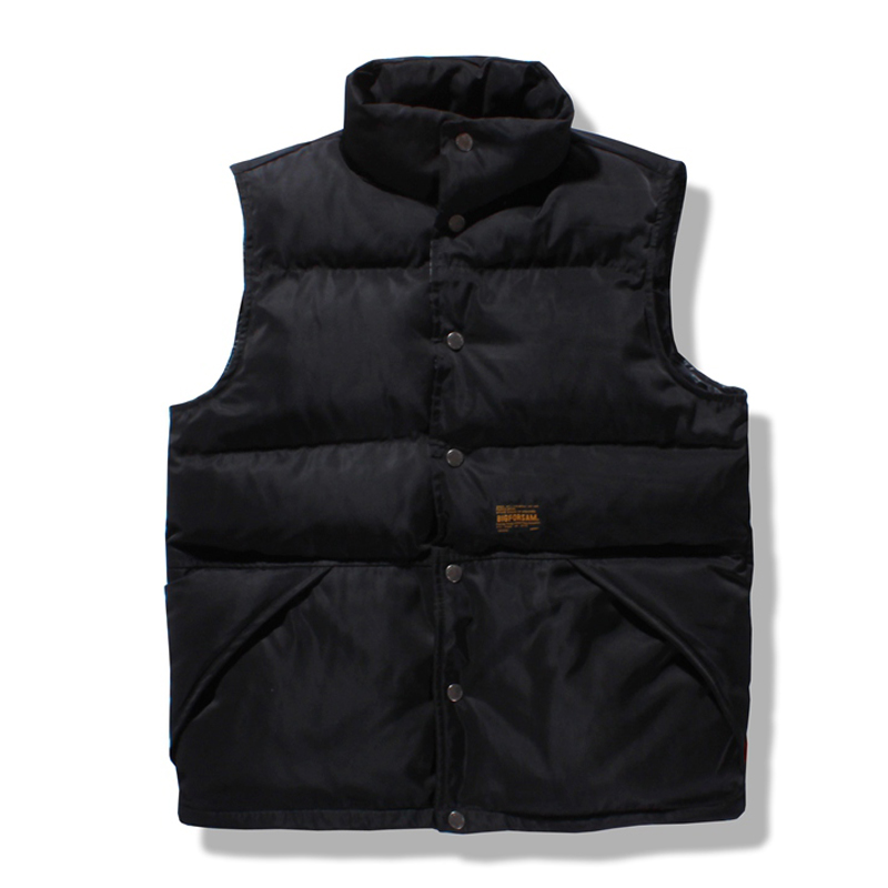 冬季加厚棉马甲男潮牌保暖嘻哈情侣迷彩坎肩夹棉背心