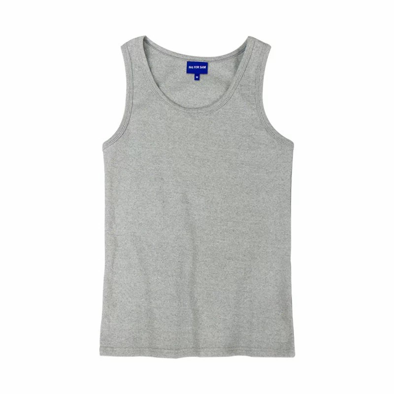 重磅300g粗罗纹短袖背心男弹力打底衫全棉男士硬汉汗衫